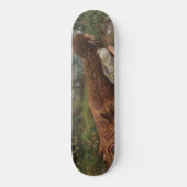 Prinses uit school (door E.R. Hughes) Persoonlijk Skateboard (Voorkant)