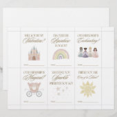 Prinses Valentijnskaarten voor Kinderen Briefhoofd (Voorkant / Achterkant)