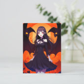 PRINSES VAMPIER VAN VLEERMUIZEN - GOTHIC BRIEFKAART (Staand voorkant)