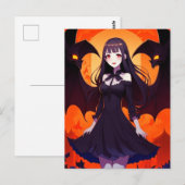 PRINSES VAMPIER VAN VLEERMUIZEN - GOTHIC BRIEFKAART (Voorkant / Achterkant)