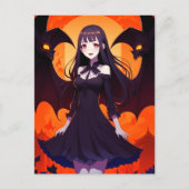 PRINSES VAMPIER VAN VLEERMUIZEN - GOTHIC BRIEFKAART (Voorkant)