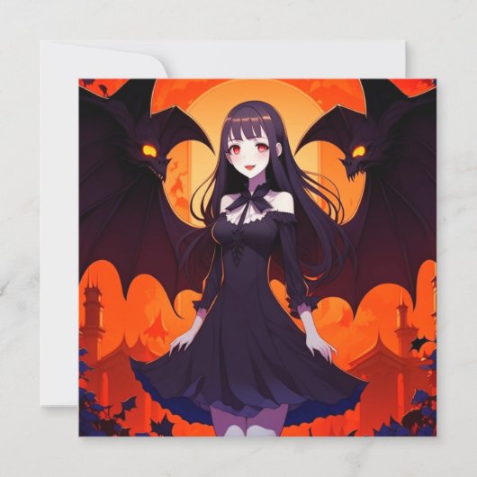 PRINSES VAMPIER VAN VLEERMUIZEN - GOTHIC KAART (Voorkant)