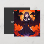 PRINSES VAMPIER VAN VLEERMUIZEN - GOTHISCH KAART (Voorkant / Achterkant)