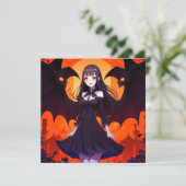 PRINSES VAMPIRE VAN VLEERMUIZEN - GOTISCH KAART (Staand voorkant)