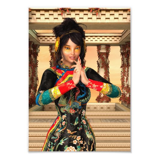 Prinses van China Foto Afdruk (Voorkant)