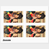 Prinses van China Rechthoekige Sticker (Vel)