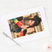 Prinses van China Rechthoekige Sticker (Envelop)