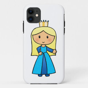 Prinses van de Blonde van de Kunst van de Klem van iPhone 11 Hoesje