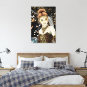 Prinses van de herfst canvas afdruk (Insitu (Slaapkamer))