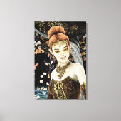 Prinses van de herfst canvas afdruk (Voorkant)