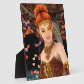 Prinses van de herfst fotoplaat (Zijkant)