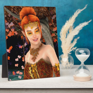 Prinses van de herfst fotoplaat