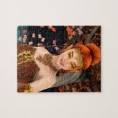 Prinses van de herfst legpuzzel (Horizontaal)
