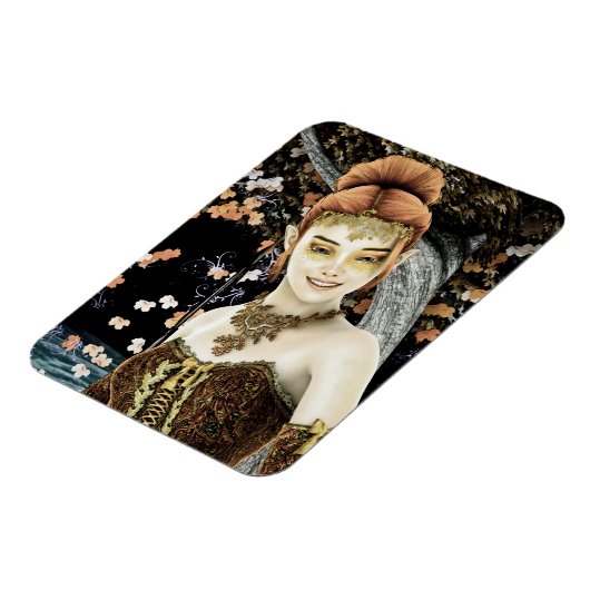 Prinses van de herfst magneet (Linkerzijde)