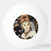 Prinses van de herfst pingpongbal (Achterkant)