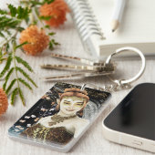 Prinses van de herfst sleutelhanger (Voorkant Rechts)