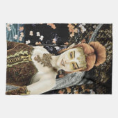 Prinses van de herfst theedoek (Horizontaal)