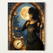 Prinses van de Klokken – Bewaarster van de Maanver Planner (Achterkant)