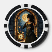 Prinses van de Klokken – Bewaarster van de Maanver Poker Chips (Voorkant)