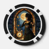 Prinses van de Klokken – Bewaarster van de Maanver Poker Chips (Achterkant)