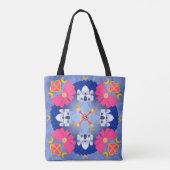 Prinses van de maan Radial Art Tote Bag (Achterkant)