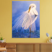 Prinses van de Mist Canvas Afdruk (Insitu (Woonkamer))