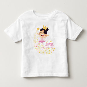 Prinses van de sterren, een magische wens kinder shirts