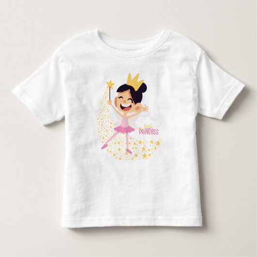 Prinses van de sterren, een magische wens kinder shirts (Voorkant)