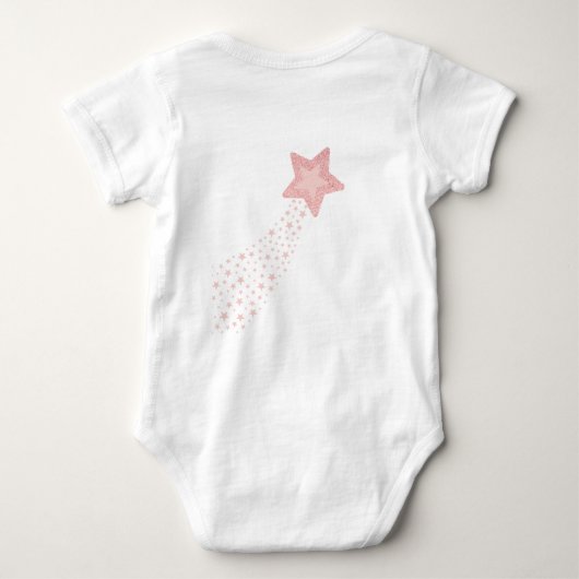 Prinses van de sterren, een magische wens romper (Achterkant)