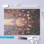 Prinses van de Wereld, Koninklijk Roze Art Deco Tissuepapier (Craft)