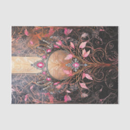 Prinses van de Wereld, Koninklijke Roze Art Deco Tissuepapier