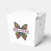 prinses van eerste rang bedankdoosjes (Achterkant)