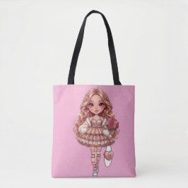 prinses van harten dall tote bag