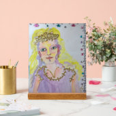 Prinses van het hart acryl bord (Huwelijk)
