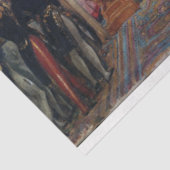 Prinses van Orléans bruiloft Ephemera Decoupage Tissuepapier (Detail)