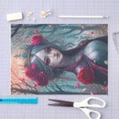 Prinses van Passie & Pijn, Goth Forest Prinses Tissuepapier (Craft)