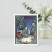  prinses van Virginia Frances Sterrett Briefkaart (Staand voorkant)