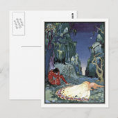  prinses van Virginia Frances Sterrett Briefkaart (Voorkant / Achterkant)