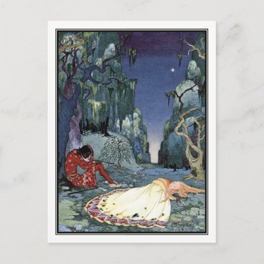  prinses van Virginia Frances Sterrett Briefkaart (Voorkant)