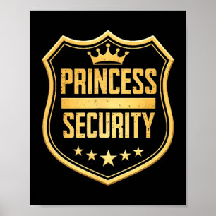 Prinses veiligheid verjaardag vader broer kasteelP Poster