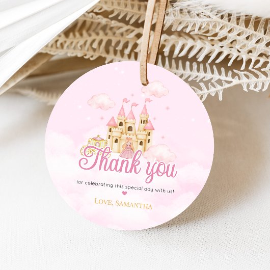 Prinses Verjaardag Bedankjes Labels