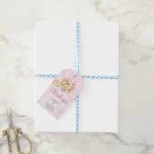 Prinses Verjaardag Favor Tags Cadeaulabel (Met Touw)