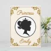 Prinses Verjaardag Hare Koninklijke Hoogheid Naam  Kaart (Staand voorkant)