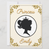 Prinses Verjaardag Hare Koninklijke Hoogheid Naam  Kaart (Voorkant)