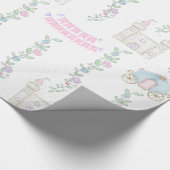 Prinses Verjaardag Inpakpapier (Hoek)