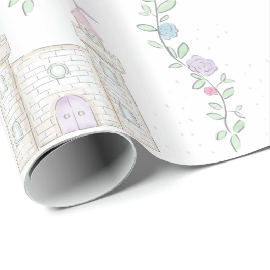 Prinses Verjaardag Inpakpapier (Rol Hoek)