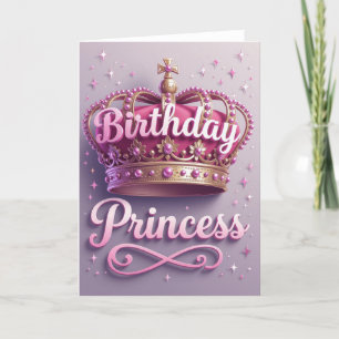 Prinses Verjaardag Kaart, Verjaardagskaart Feestdagen Kaart