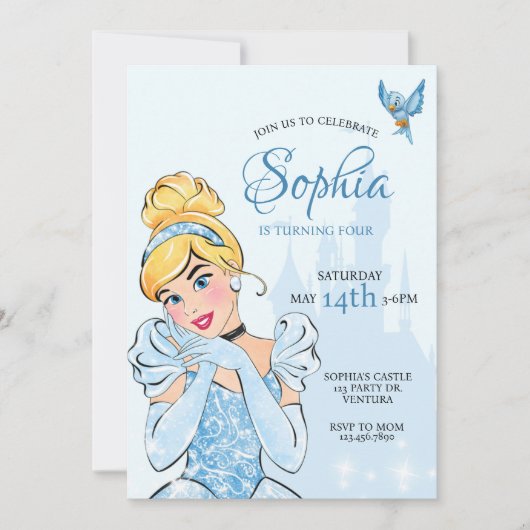 Prinses verjaardag, Koninklijk feest Kaart (Voorkant)