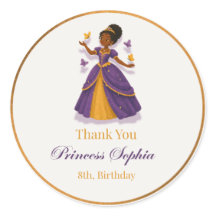 Prinses Verjaardag Stickers