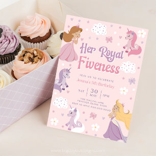 Prinses Verjaardag Uitnodiging 5. Kleine prinses